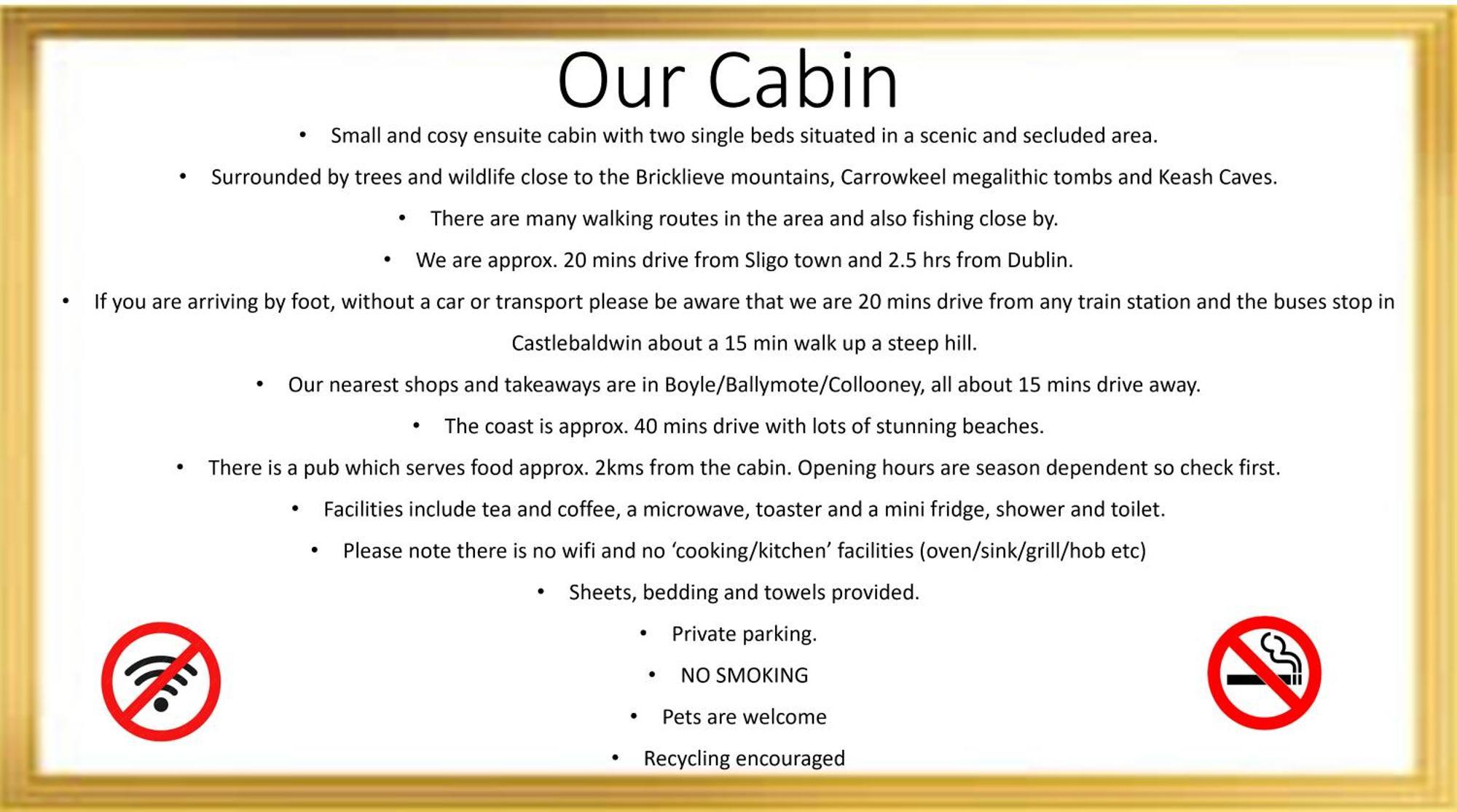 סליגו Carrowkeel Cabin מראה חיצוני תמונה